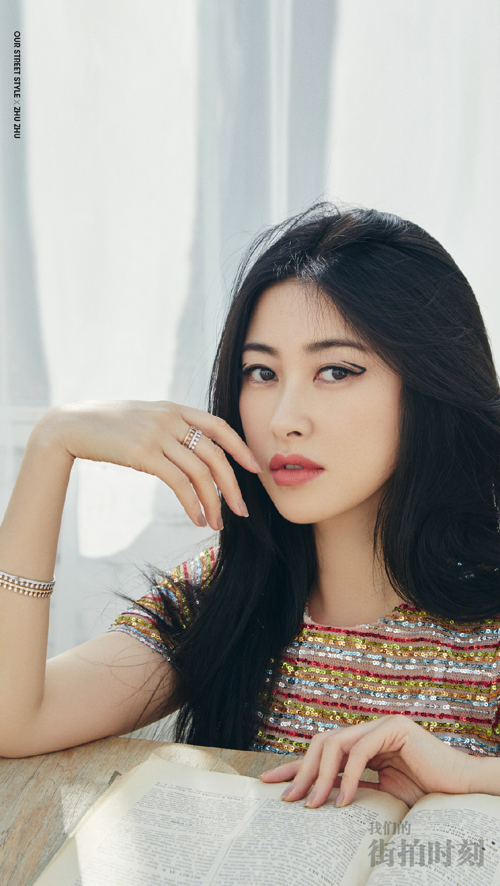 朱珠春日灵动优雅写真图片46