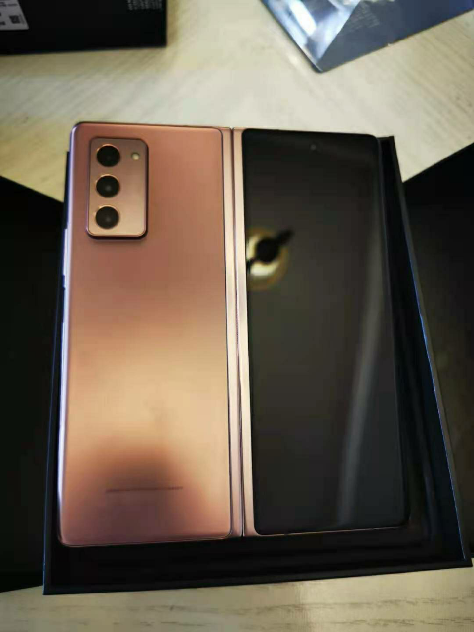 【货已入库】2020年新款 三星galaxy z fold2 5g 12gb 256gb 迷雾金