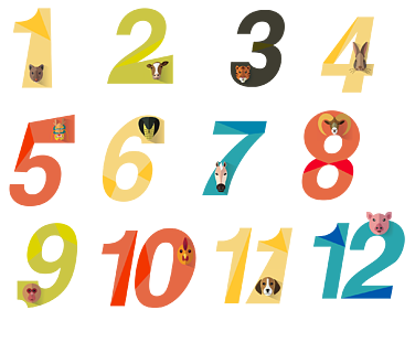 12生肖数字