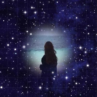 女生头像星空