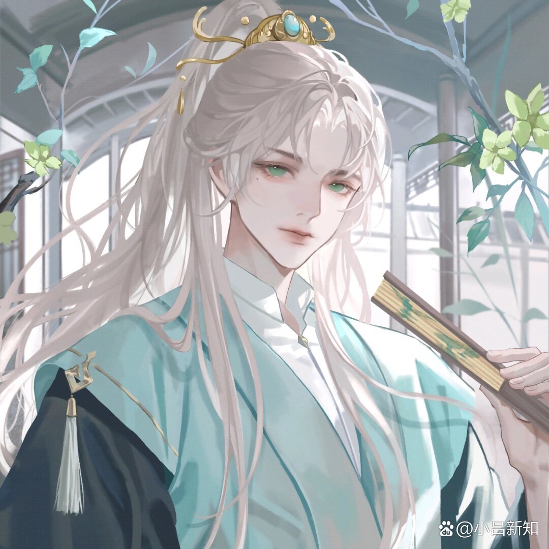 动漫古风男头 人间繁华多笑语 惟我空余两鬓 动漫古风男头|冥思愁千丈