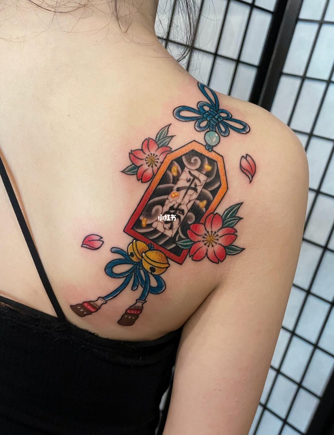 御守平安符纹身