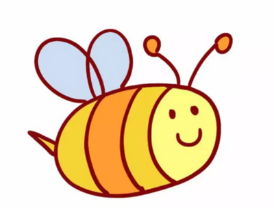蜜蜂简笔画怎么画,蜜蜂简笔画怎么画好看(两种不同的画法适合零基础和