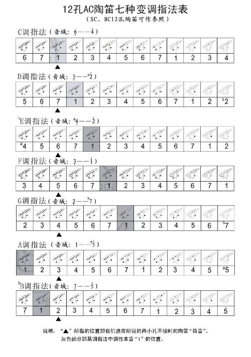 请问陶笛赵芳吹奏的月满西楼用的什么指法