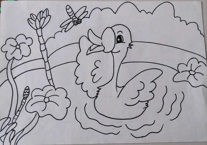 作品育儿宝宝儿童简笔画 向日葵幼儿园小朋友作业画 宝妈美术教学网站