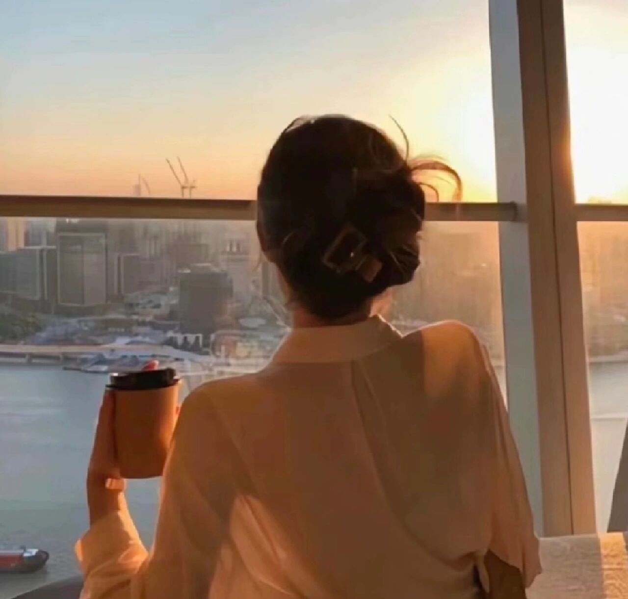 背影女头唯美好看气质温柔头像 背影杀