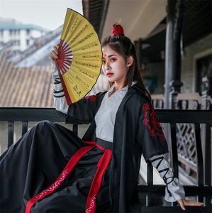 古装女汉服学生霸气大人夏简约侠女风帅气侠客风影视同款中国风