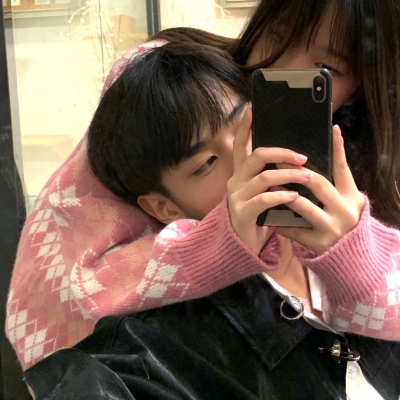 祁宋ins真人恩爱情头一对两张