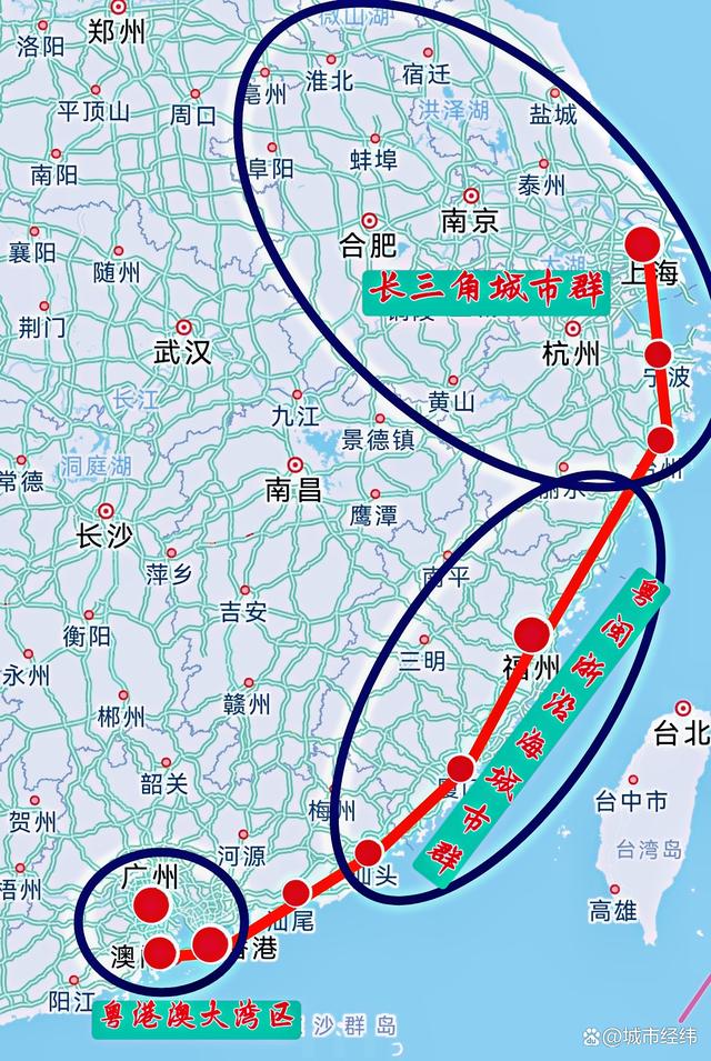 福建战略突围:联动长三角和粤港澳大湾区,对接中部地区与台湾