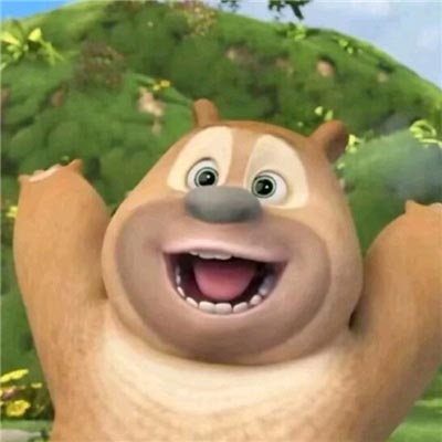 2022超级可爱又很呆萌熊二头像,永恒的平淡胜过瞬间的浪漫