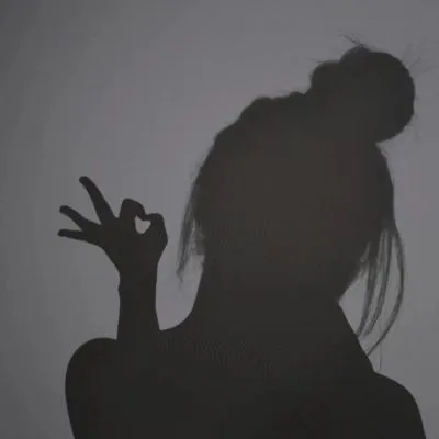 影子女生头像