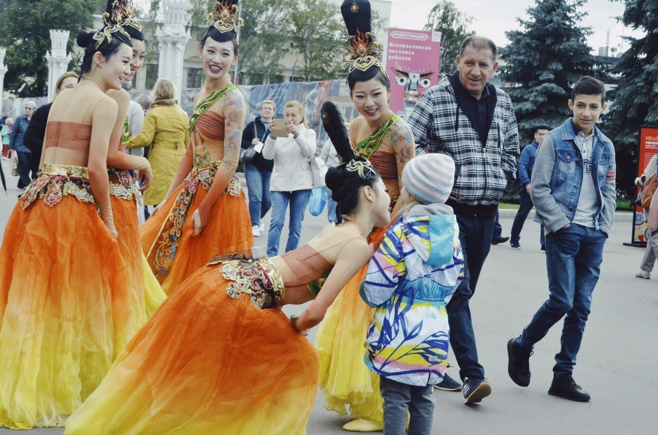 莫斯科中国节报道中俄友谊万古长青照片