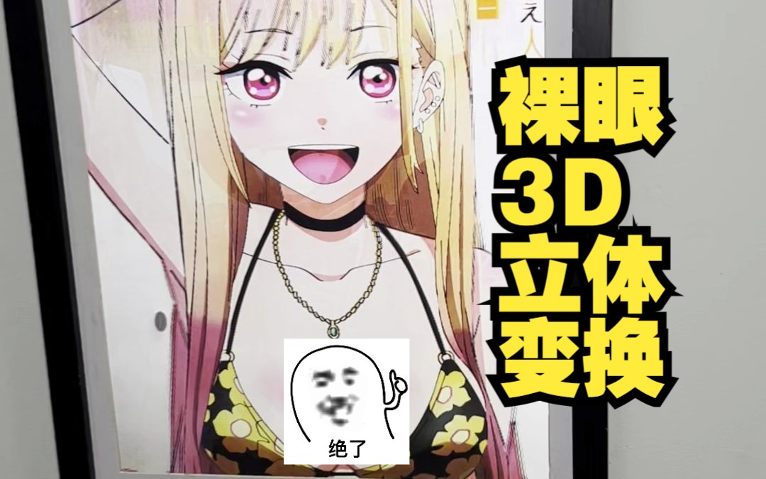动漫老婆系列裸眼3d立体画!