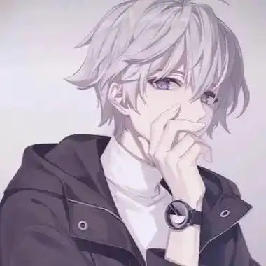 二次元头像男高冷帅气冷酷版邪魅二次元男生头像