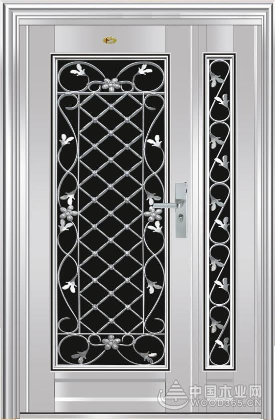 12款不锈钢子母门效果图片欣赏