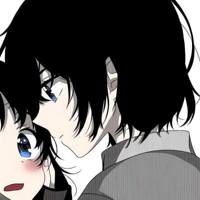 高冷情侣头像一男一女动漫