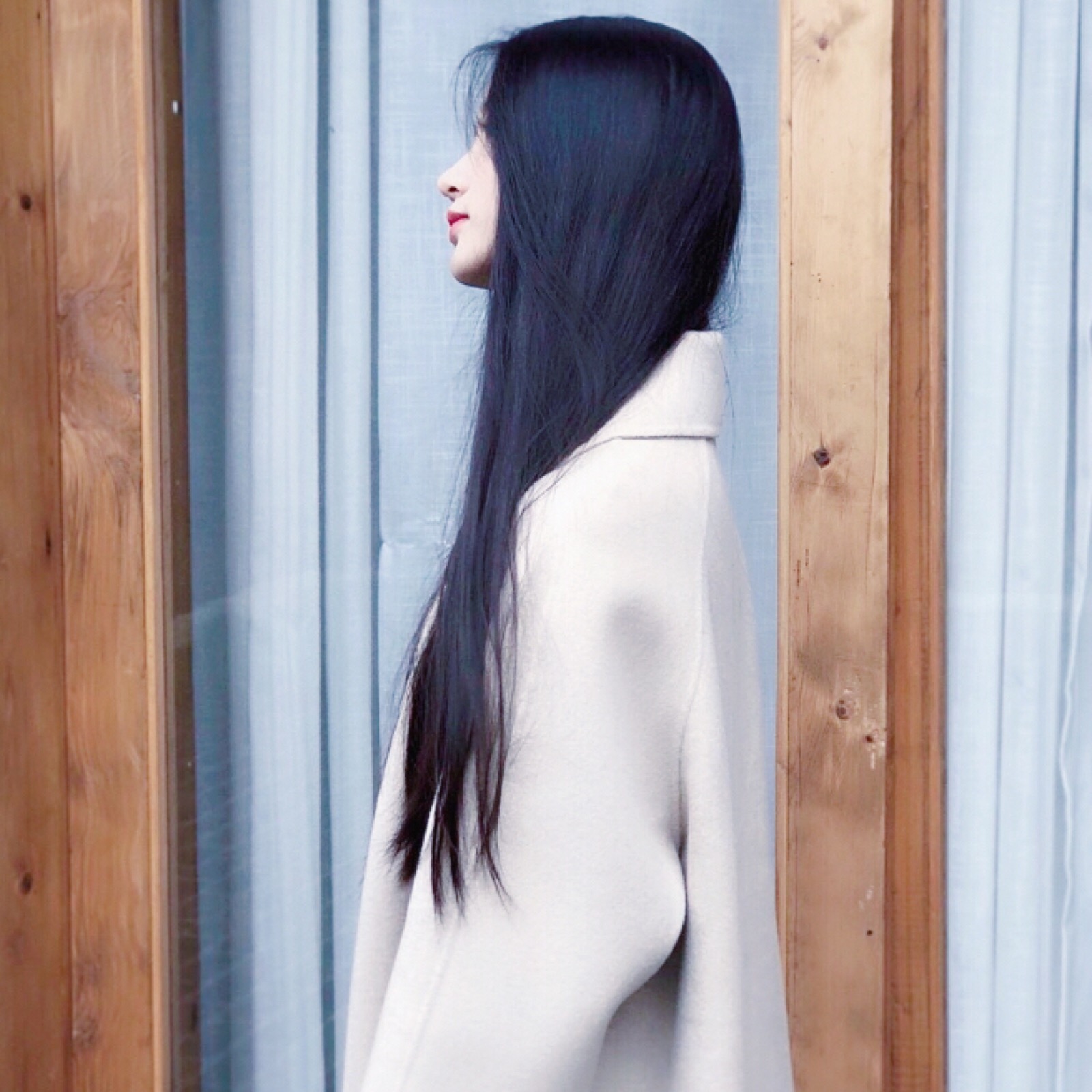 侧脸女头 自调/甜似洝洝入梦