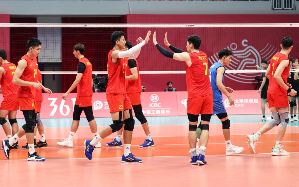 排球——男子组半决赛:中国队晋级决赛_腾讯新闻
