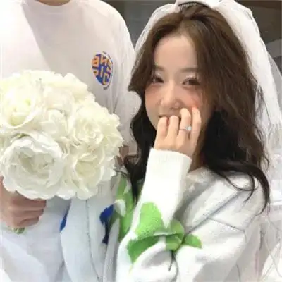 超耐看舒服的甜蜜浪漫情侣头像