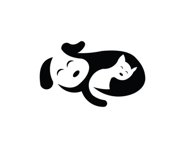 狗和猫的标志图片
