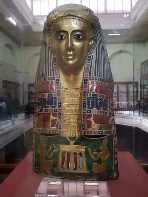 埃及开罗博物馆镇馆面罩(埃及开罗博物馆木乃伊展厅)