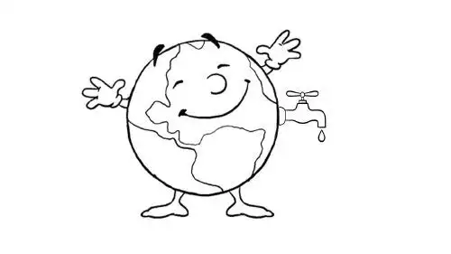 环保简笔画