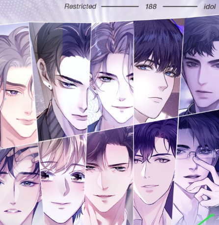 188男团官方漫画 两版邵群和李程秀,以及温小辉你更喜欢哪一款