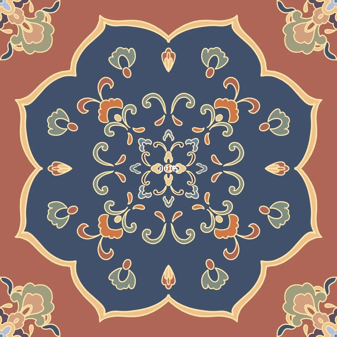 中国传统纹样图案分享四方连续图案