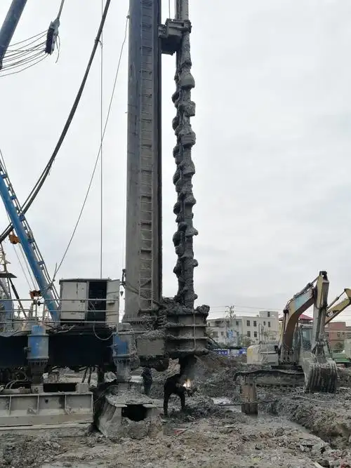 三轴搅拌桩施工