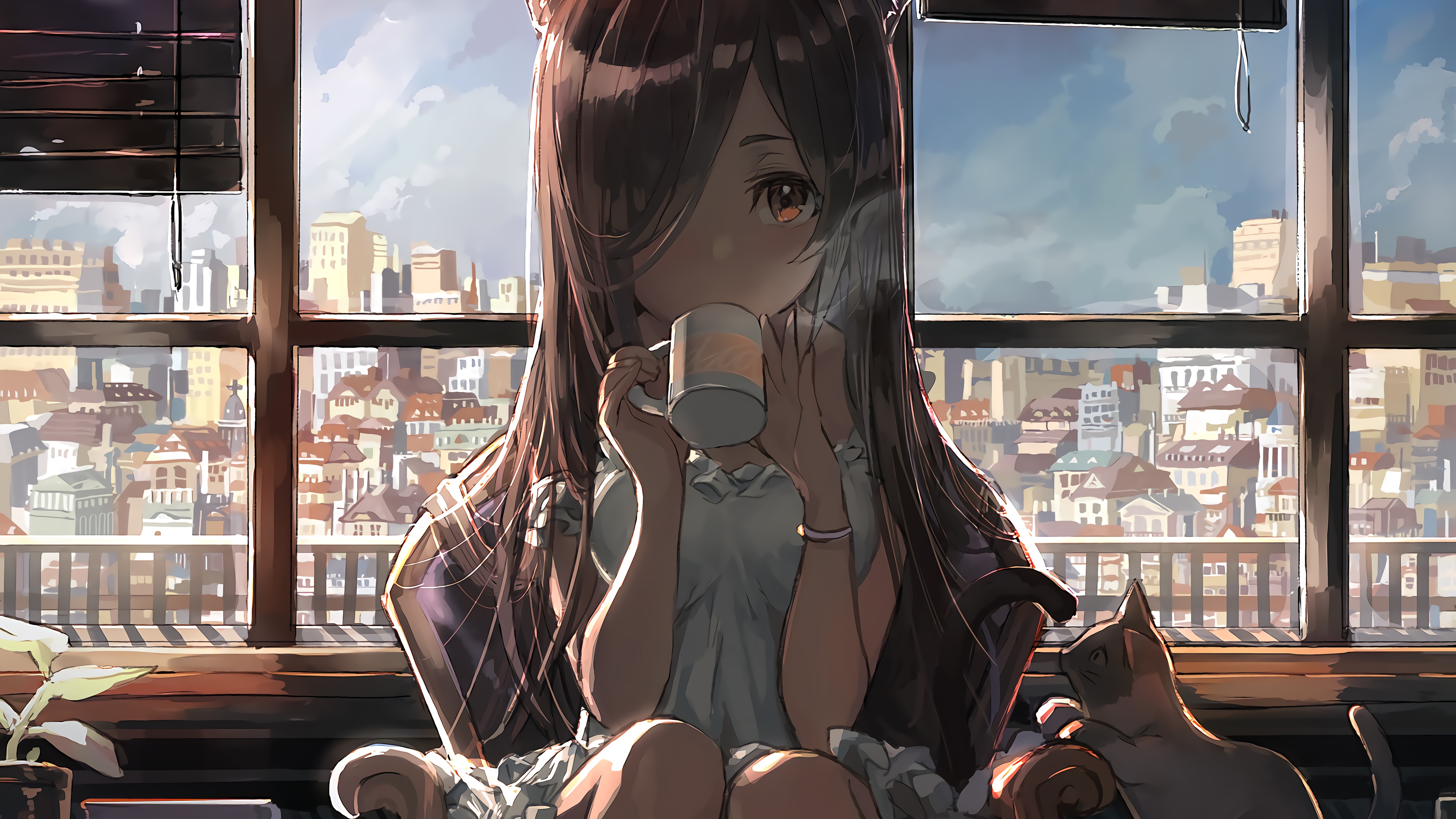 猫耳少女4k动漫壁纸壁纸