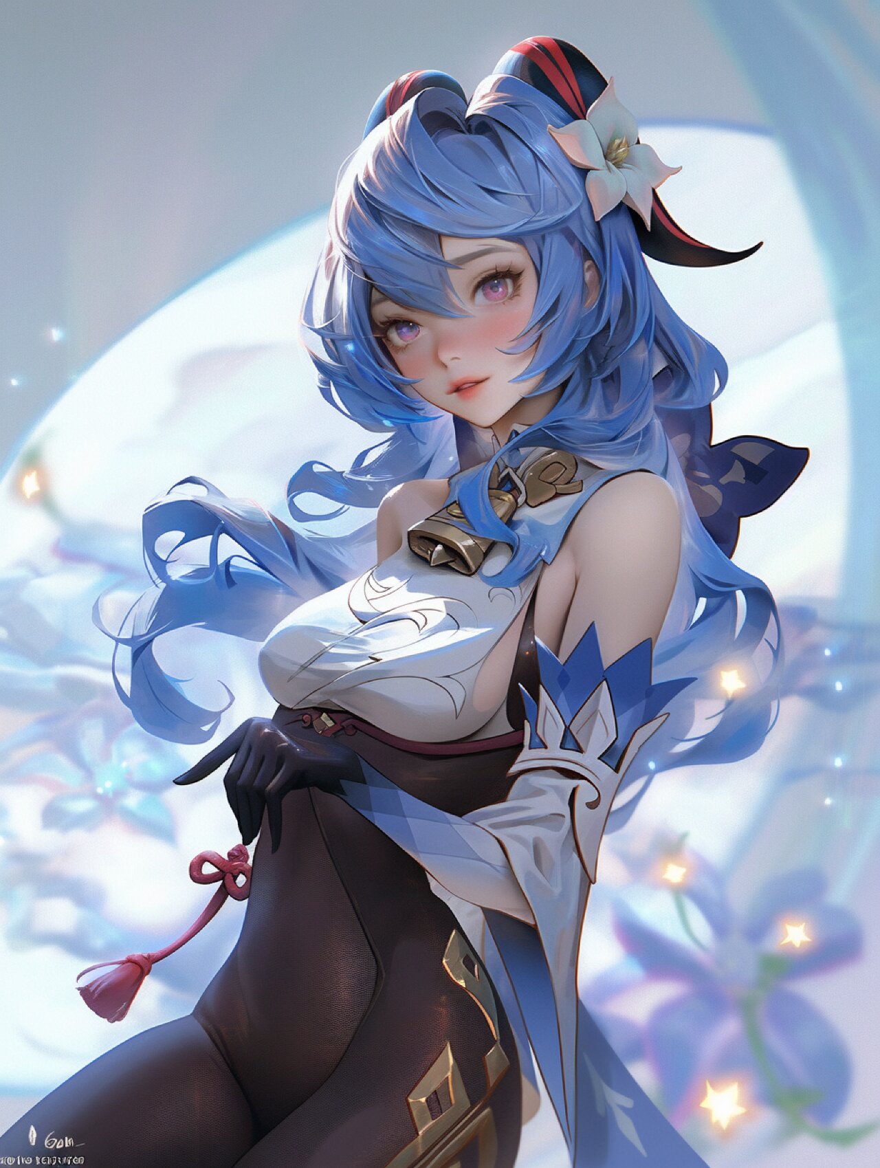 9715我喜欢的原神角色|椰羊甘雨0591 92前面的一些尝试有些