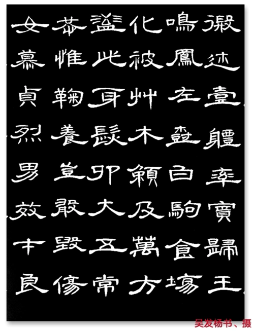 八月上半月书法作品(隶书千字文可作爱好者临摹)