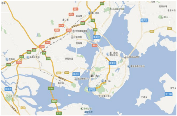 图表1:厦门地理位置优越