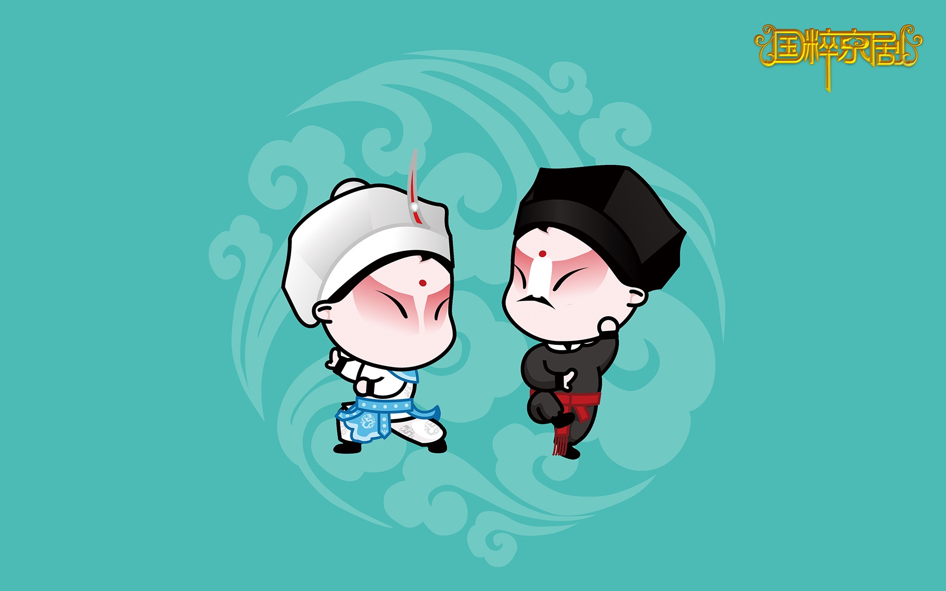 招财童子之国粹京剧,高清图片-壁纸族