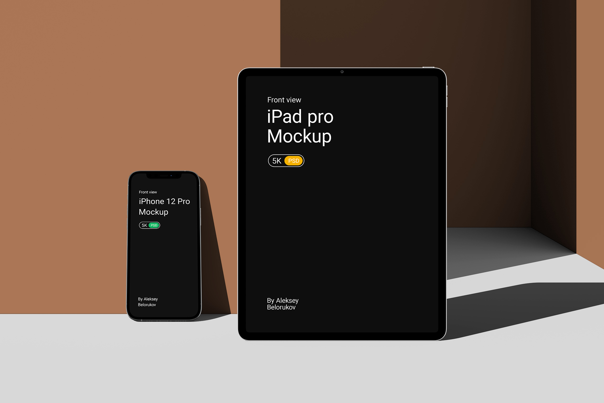 [单独购买] 15个超清前视图网页app界面设计苹果设备屏幕演示样机