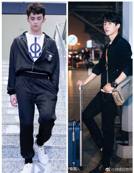 王鹤棣184 官鸿184 梁靖康186 吴泽希186,吴亦凡187 赖冠霖183 蔡徐坤