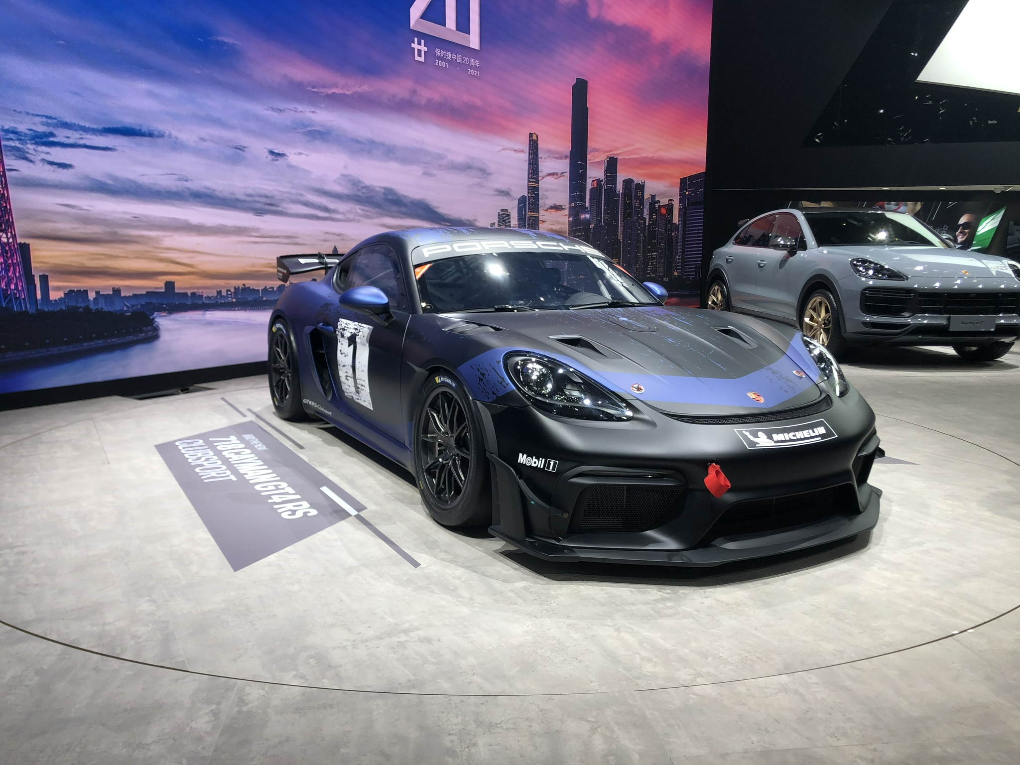 2021广州车展保时捷全新卡宴turbogt首秀