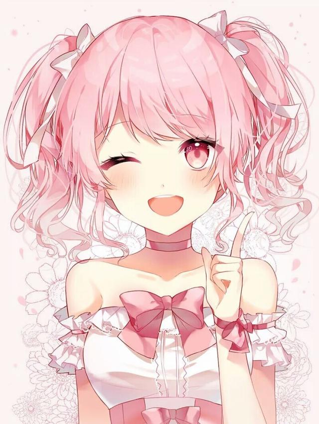 超可爱二次元女生动漫头像,适合和闺蜜一起用哦,看看喜欢哪个?