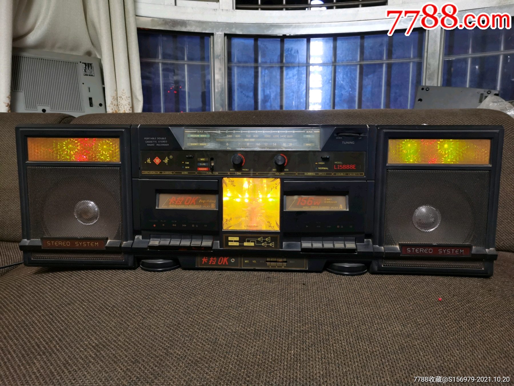 燕舞卡拉ok双卡收录机l15888e