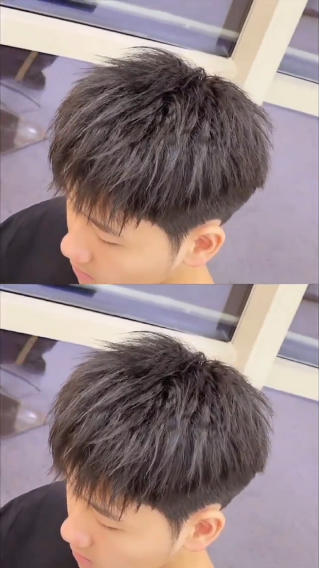 男生摩根烫发型