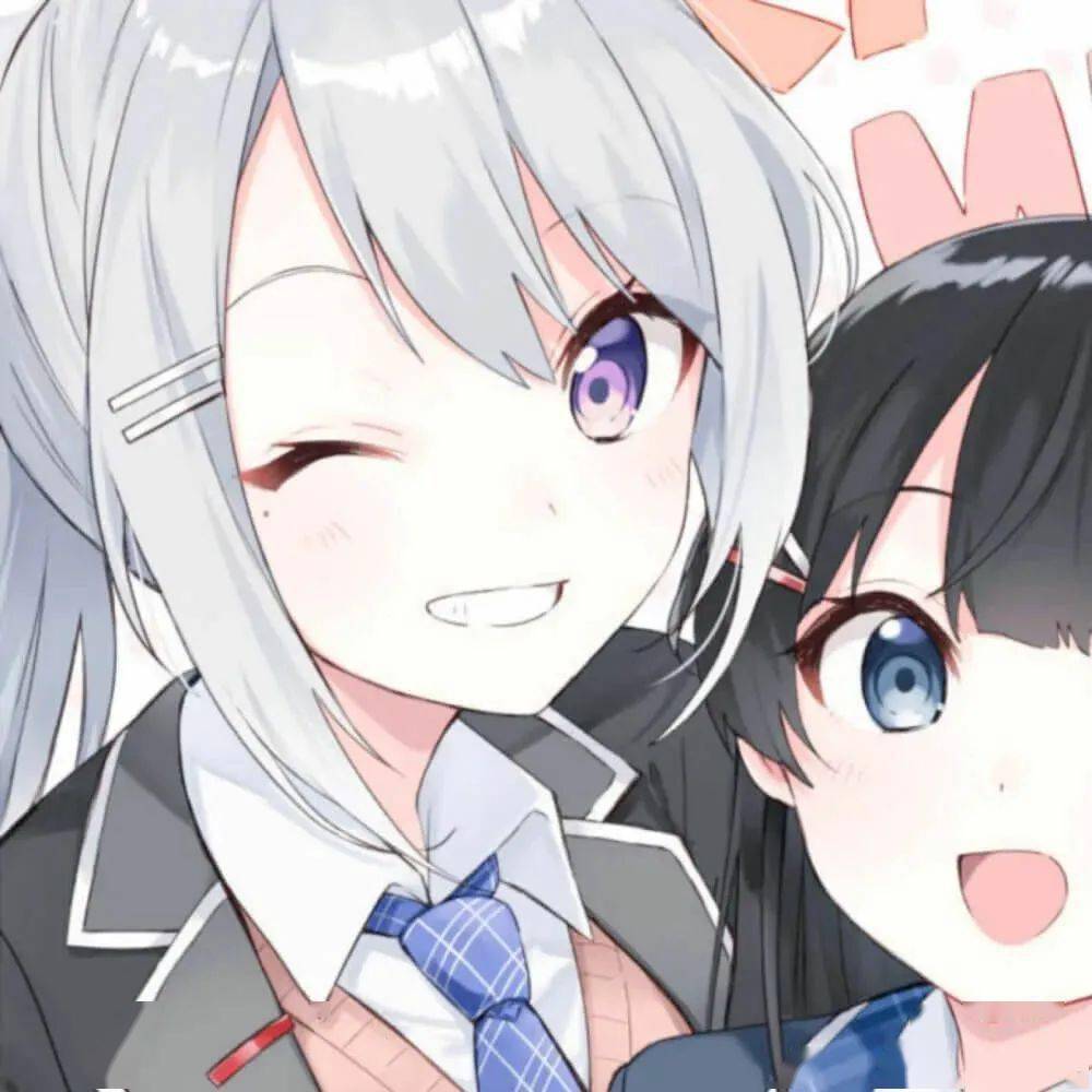 特别仙气的动漫闺蜜头像