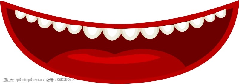 关键词:在卡通风格的嘴免费下载 漫画 牙齿 身体的一部分 口 红色的