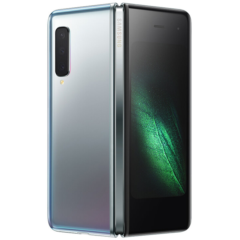 三星(samsung)galaxy fold 12gb 512gb夜雾银(sm-f9000)折叠屏 4g手机