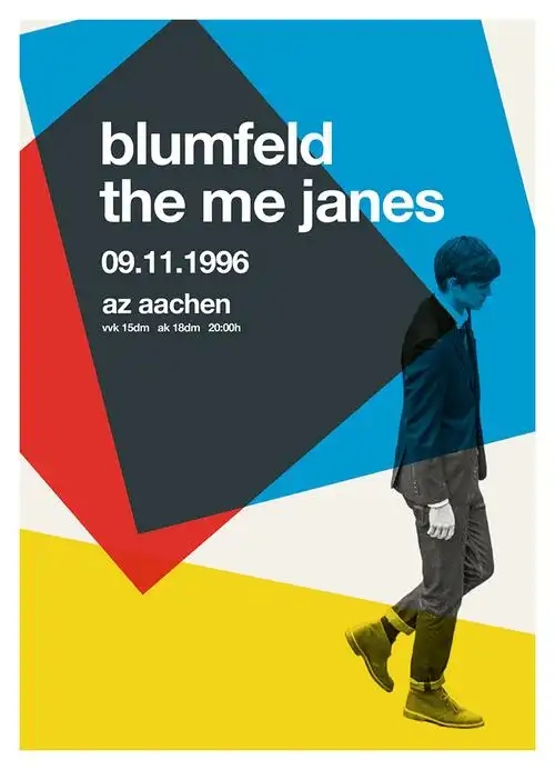 18款几何色块在海报中的运用