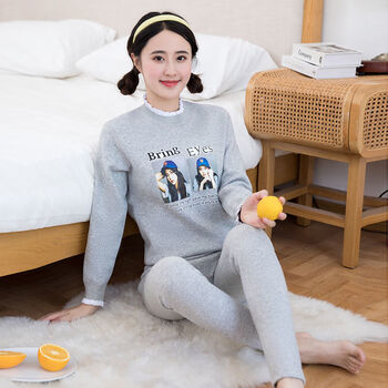 怡淑涵保暖衣少女生加厚内搭初中学生打底衫少女保暖内衣女士加绒加厚