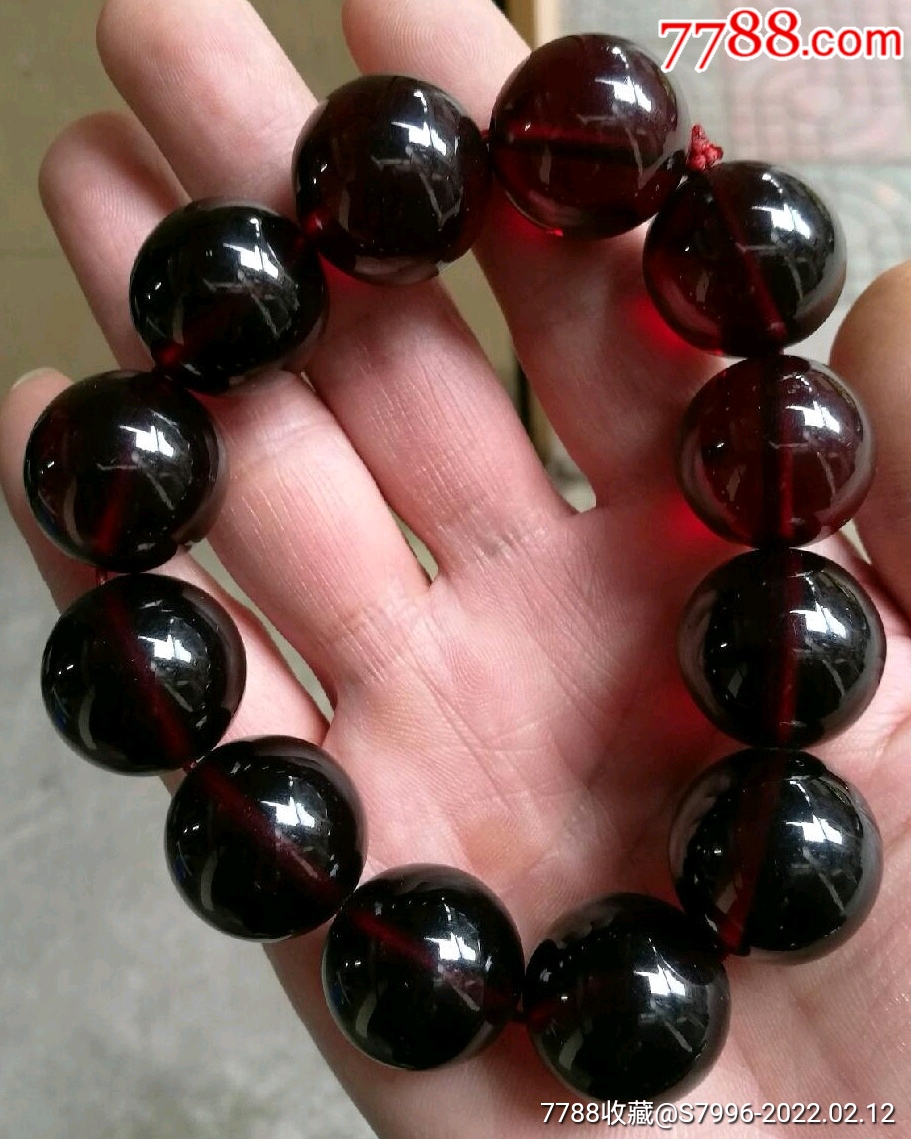直径21cm正宗天然血珀手链