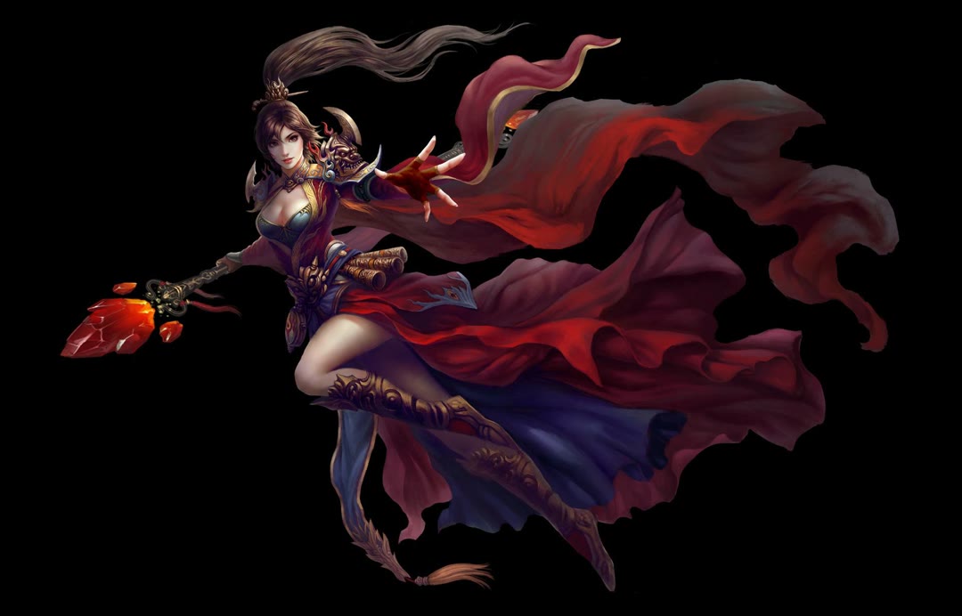 31张古风系游戏动漫人物壁纸,每一张都很抢眼!-女娲智能角色