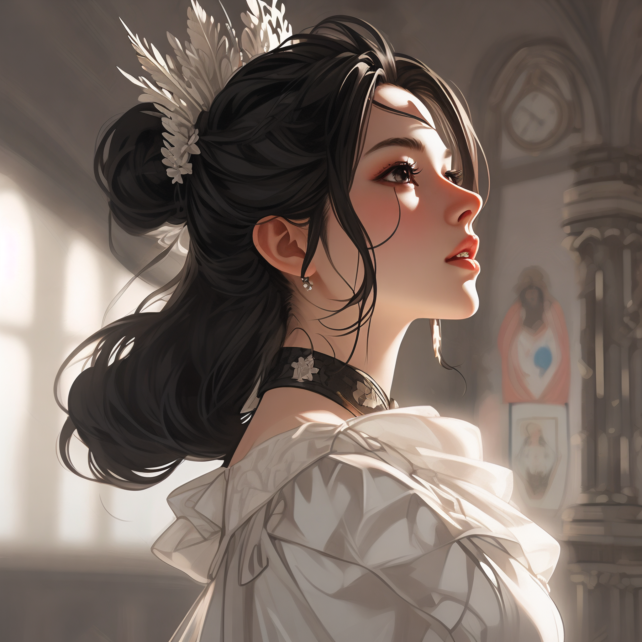 每个女孩都是自己的女王,快来挑选你的专属女王范头像吧!