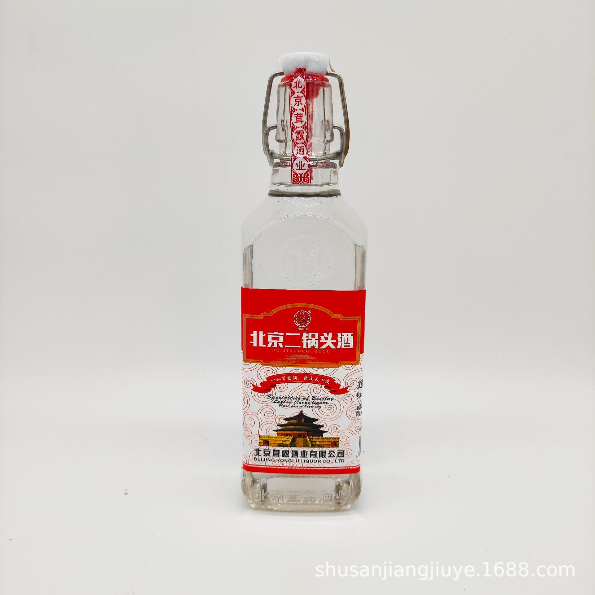 【北京二锅头】 出口型方瓶 招商代理浓香型白酒光瓶42度质优价廉