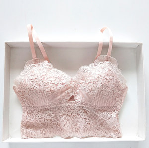 春夏薄款真丝文胸罩桑蚕丝内衣聚拢收副乳女士性感蕾丝内搭无钢圈